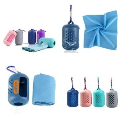 Picture of COOLING QUICK-DRYING TOWEL with Silicon Case