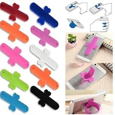 Picture of U-SHAPE MOBILE PHONE HOLDER SUCTION SILICON SLAP FOLDING