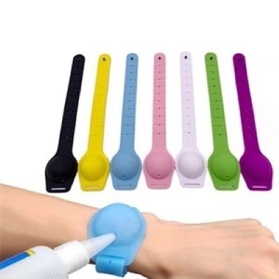 Picture of SILICON WRISTBANDS BRACELET HOLDER W & HAND SANITISER