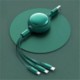 Picture of THREE in One Multi USB Retractable Charger Cable 3a Multiple Cord