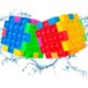 Picture of SILICON CUBE PUSH POP BUBBLE TOYS