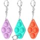 Picture of SIMPLE DIMPLE FIDGET TOY MINI KEYRING CHAIN EARLY EDUCATION BRAIN