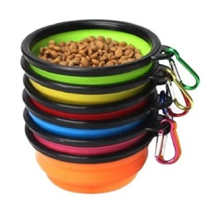 Picture of FOLDING ENVIRONMENTAL PROTECTION SILICON PET BOWL.