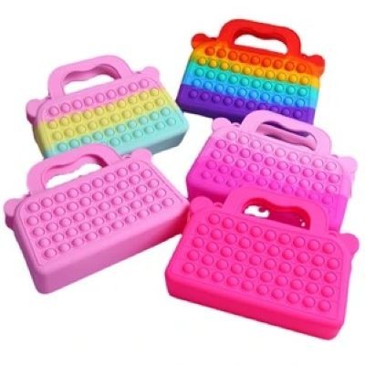 Picture of SQUARE ANTI-STRESS PUSH BUBBLE HANDBAG