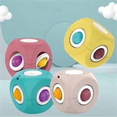 Picture of 3-IN-1 SQUARE MULTIFUNCTION FIDGET TOY with Lanyard