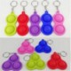 Picture of SILICON POP BUBBLE FIDGET KEYRING CHAIN