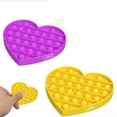 Picture of HEART SHAPE PUSH POPPING BUBBLE
