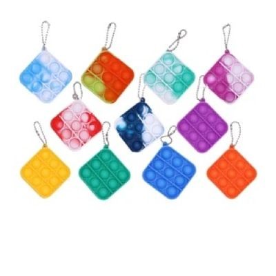 Picture of PUSH POP BUBBLE TOY KEYRING CHAIN