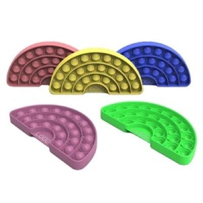 Picture of SILICON RAINBOW SHAPE PUSH POP BUBBLE