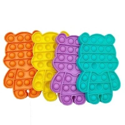 Picture of PUSH BUBBLE FIDGET SENSORY TOY BEAR