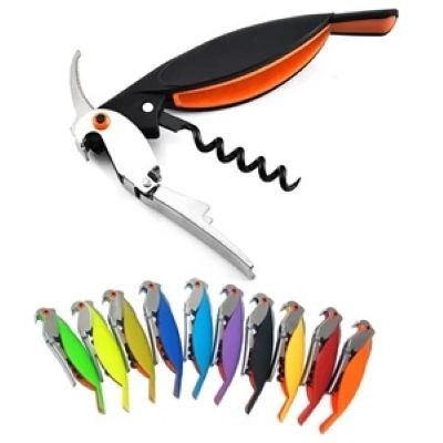 Picture of PARROT-SHAPED MULTI-FUNCTIONAL STAINLESS STEEL METAL WINE OPENER