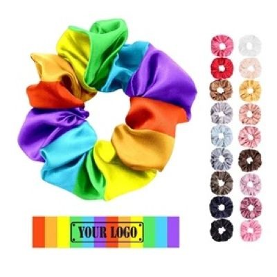 Picture of FULL COLOR SCRUNCHIE HAIR TIE