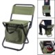 Picture of FOLDING CAMP CHAIR COLLAPSIBLE STEEL FRAME HIGH BACK