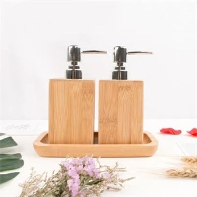 Picture of NATURAL BAMBOO SOAP DISPENSER
