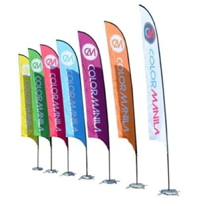 Picture of EXHIBITION BEACH CUSTOM WIND RESISTANT KNIFE FLAG