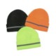 Picture of KNIT BEANIE W & REFLECTIVE STRIPE