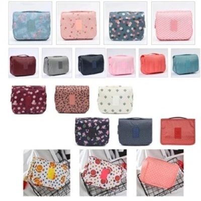 Picture of HANGING TOILETRY BAG TRAVEL MAKEUP ORGANIZER.