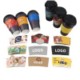 Picture of DISPOSABLE PAPER CUP SLEEVES FOR HOT CHOCOLATE COCOA OR COLD
