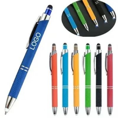 Picture of THREE in One LED Light Stylus Ball PEN
