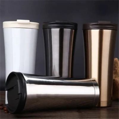Picture of VACUUM THERMOS PRINTED TEXT PATTERN LOGO