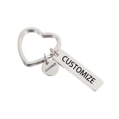 Picture of CUSTOMIZABLE KEYRING CHAIN PENDANT PRINT LOGO