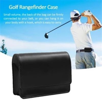 Picture of OUTDOOR GOLF RANGEFINDER LEATHER CASE STORAGE BAG