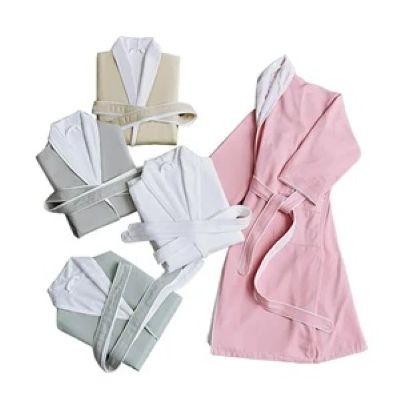 Picture of HUADANI DOUBLE-LAYER BATHROBE PAJAMAS NIGHTGOWN