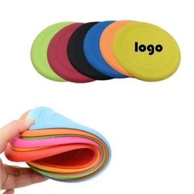 Picture of SILICON PET FRISBEE TOY — CUSTOM LOGO