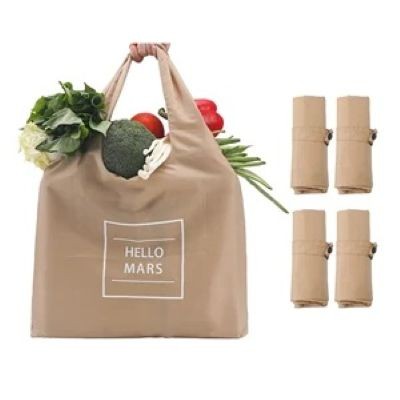 Picture of OXFORD CLOTH WATERPROOF ECO-FRIENDLY SHOPPER TOTE BAG with Logo.