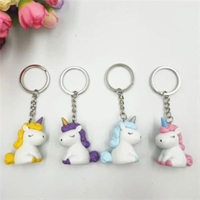 Picture of UNICORN PVC KEYRING CHAIN JEWELRY PENDANT CUSTOMIZATION