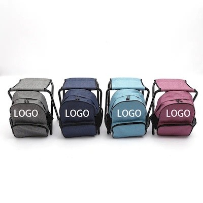 Picture of DETACHABLE BACKPACK RUCKSACK FOLDING STOOL CUSTOM PRINTED LOGO