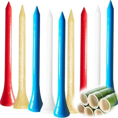 Picture of GOLF TEES PROFESSIONAL NATURAL WOOD