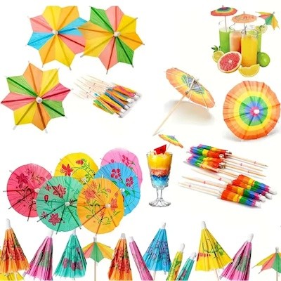Picture of DECORATIVE COCKTAIL UMBRELLA TOOTHPICK