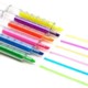 SYRINGE BALL PEN with Highlighter image 2