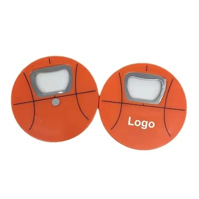 Picture of BASKETBALL ROUND BOTTLE OPENER