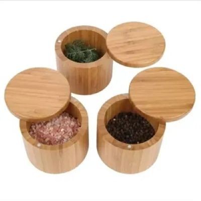 Picture of BAMBOO SALT CELLAR