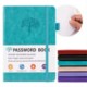 Picture of 5,2 X 7,8 INCH 136 PAGES PASSWORD BOOK with Alphabetical Tabs