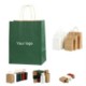 Picture of CUSTOM KRAFT PAPER SHOPPER TOTE BAG
