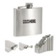 Picture of 10OZ 304 STAINLESS STEEL METAL POCKET HIP FLASK WINE POT