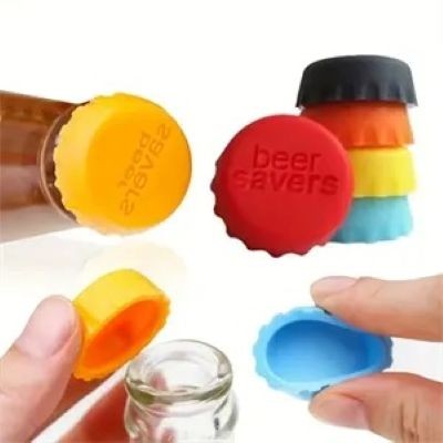 SILICON WINE BOTTLE CAPS.