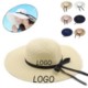 Picture of BOWKNOT WIDE BRIM STRAW HAT BEACH SUN CAP