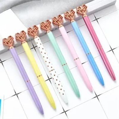 Picture of HEART ROSE GOLD METAL PEN INSPIRATIONAL
