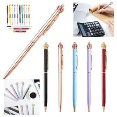 Picture of CROWN TOP DECOR METAL BALL PEN