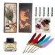 Picture of VINTAGE LUXURY FOUNTAIN PEN with Feather