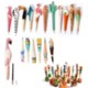 Picture of CUTE CARTOON WOOD CARVING NEUTRAL PEN