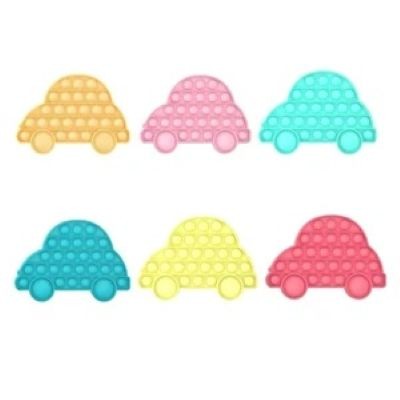 Picture of CAR SHAPE SILICON PUSH POP BUBBLE FIDGET TOY