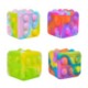 Picture of CUBE DICE SHAPE PUSH BUBBLE SQUEEZE FIDGET TOY