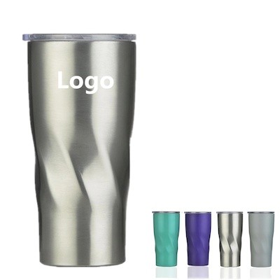 Picture of 20 OZ STAINLESS STEEL METAL THERMOS WATER BOTTLE.