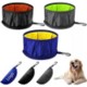 Picture of COLLAPSIBLE CLOTH PET BOWL with ZIPPER