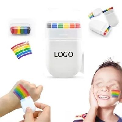 Picture of 6-COLOR FACE RAINBOW PAINT PEN